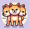 Loyal Wise Shiba Cerberus